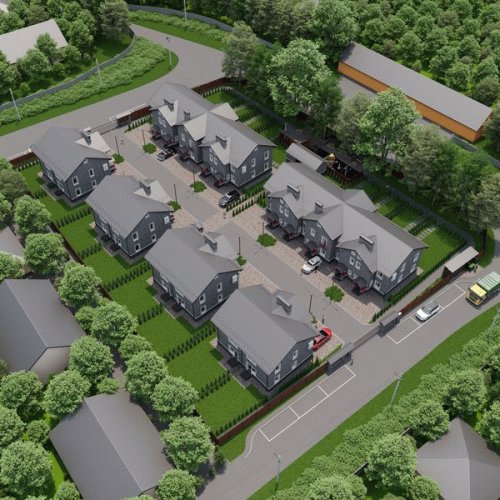 Проєктні візуалізації житлового кварталу GREENBOR — фото 13