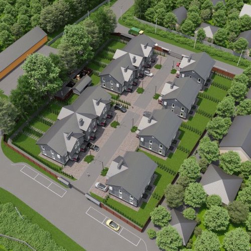 Проєктні візуалізації житлового кварталу GREENBOR — фото 11